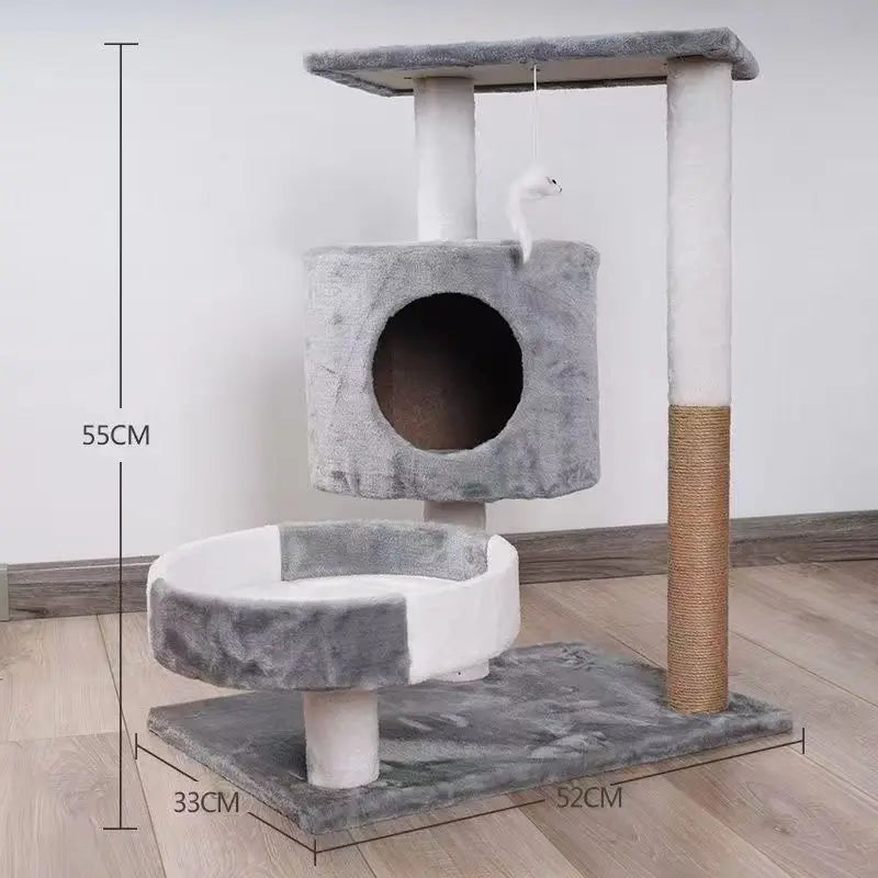 Wooden Scratching Tower