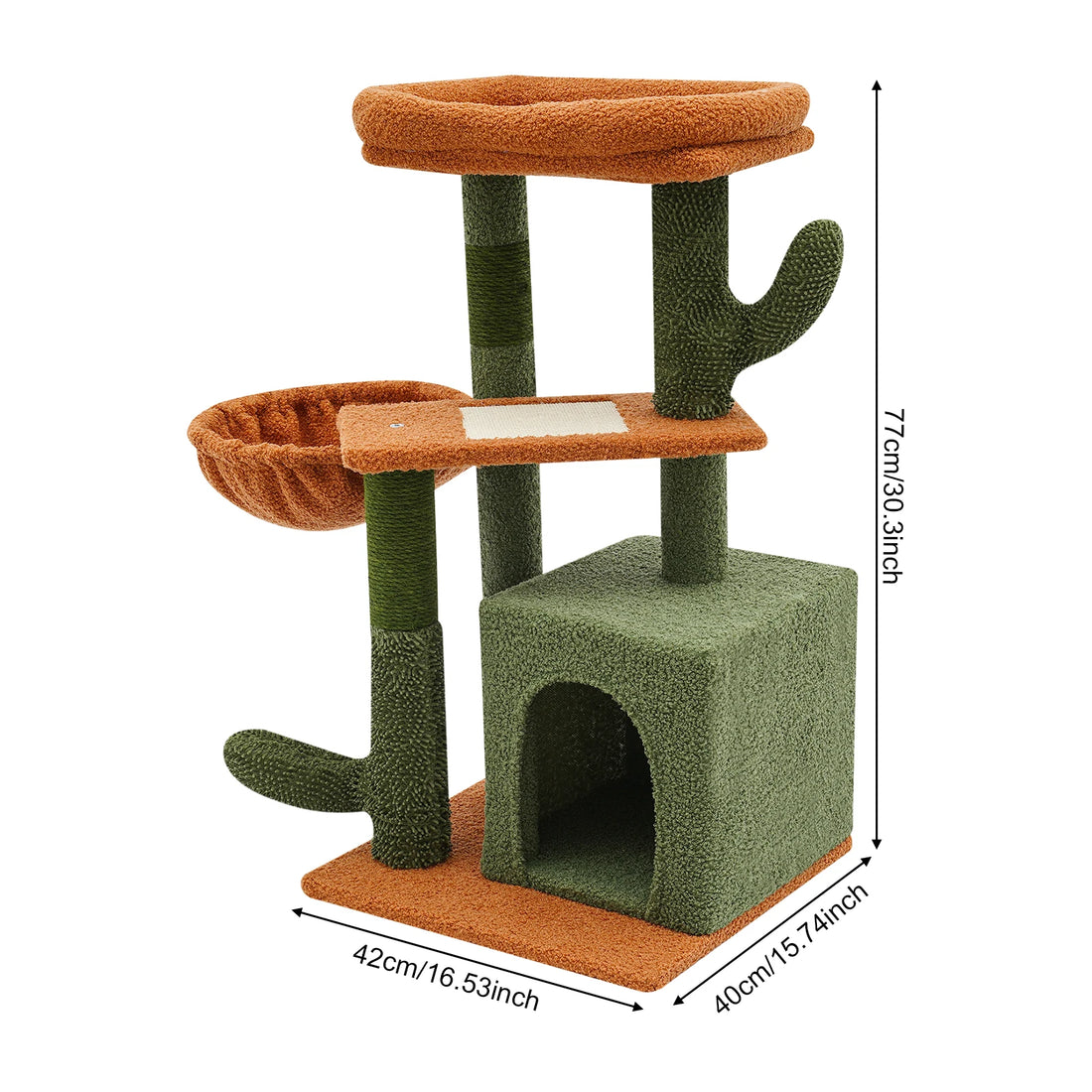 Premium Cactus Cat Tower