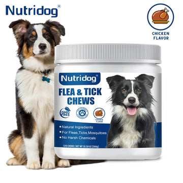 Garlic & Flaxseed Dog Chews