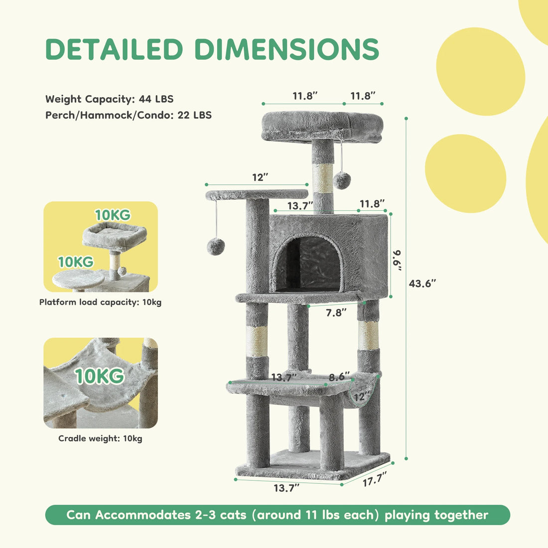 Premium Cat Play Tower
